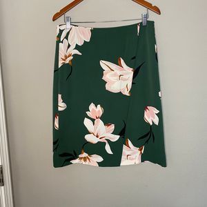 Ann Taylor Factory Floral Pencil Skirt
